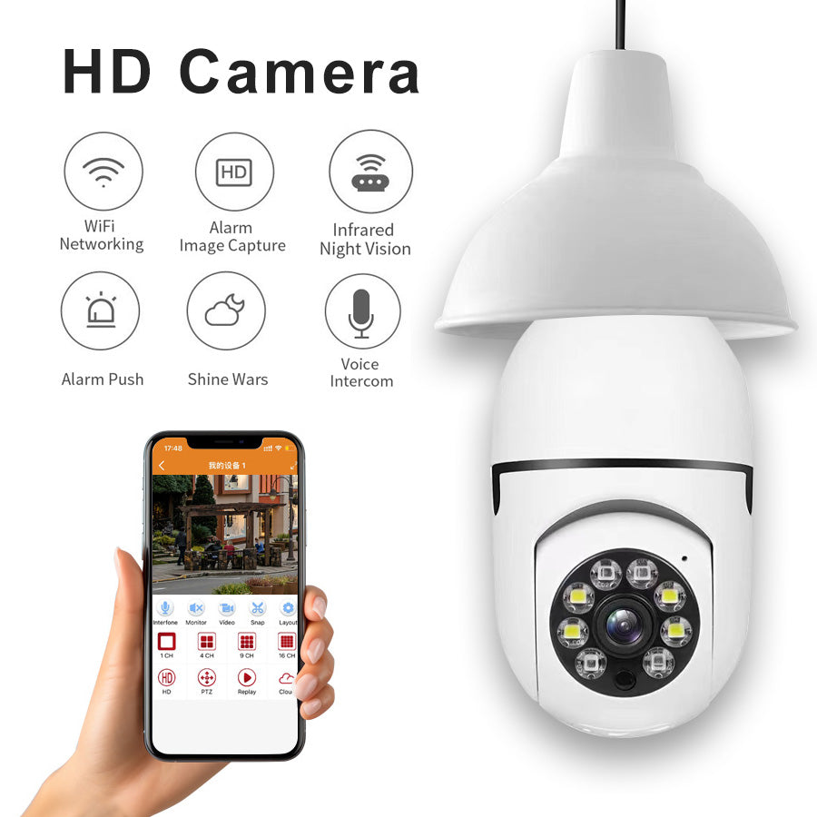 Light Bulb Security Camera